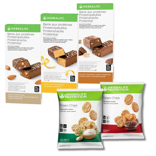 Pack de snacks protéinés